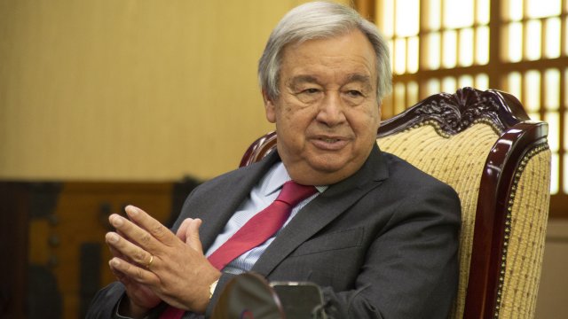 Генералният секретар на ООН Антониу Гутериш настоя за спиране на