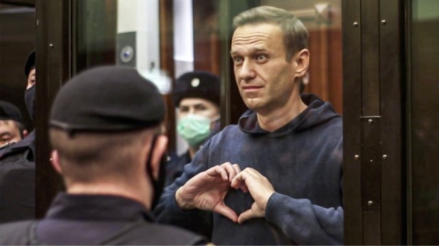 Излежаващият присъда руски опозиционен политик Алексей Навални сподели днес че