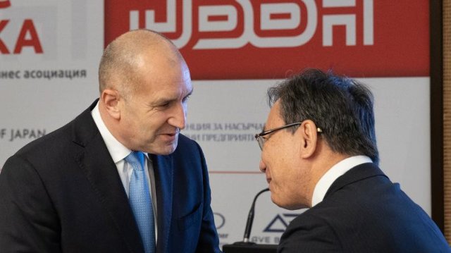Той имаше среща с участието на представители на Японско-българската бизнес асоциация.