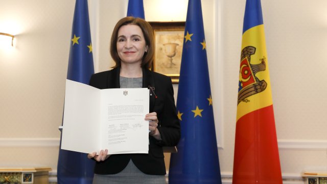 Молдова официално обяви кандидатурата си за присъединяване към Европейския съюз