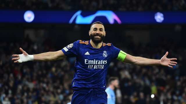 Машината за голове на Реал Мадрид Карим Бензема блесна и