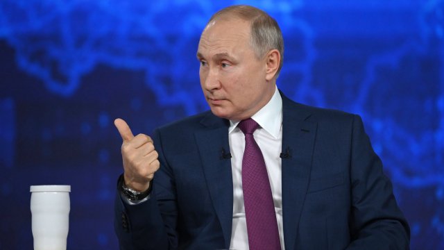 За първи път от 10 г руският президент Владимир Путин