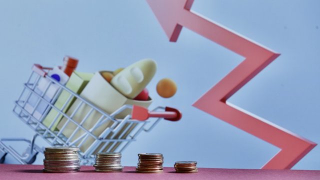 Инфлацията в еврозоната спадна до под двуцифрено ниво в края