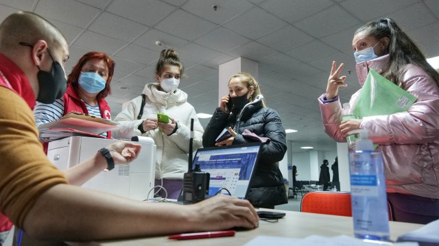 Продължава тенденцията от последните дни влезлите в България украински граждани