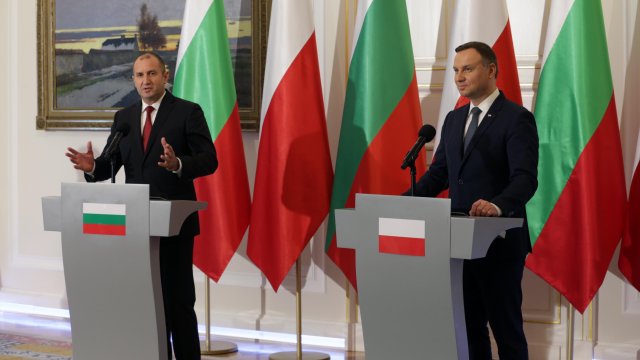 Полският президент Анджей Дуда пристига на работно посещение в България.
