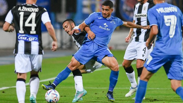 Представители на гръцкия гранд ПАОК са наблюдавали победата на Левски