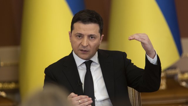 Украинският президент Володимир Зеленски заяви днес че най големият риск за