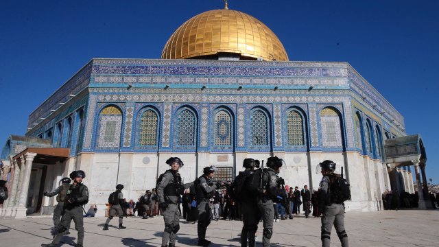 При сблъсъци между палестинци и израелските сили за сигурност днес