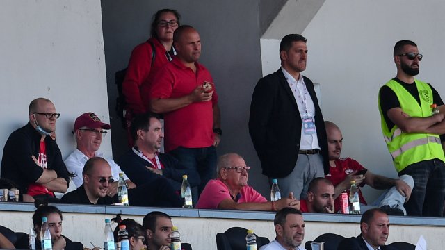 Изпълнителният директор на ЦСКА Филип Филипов коментира наложеното му от