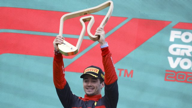 Шарл Льоклер с Ферари спечели състезанието за Голямата награда на