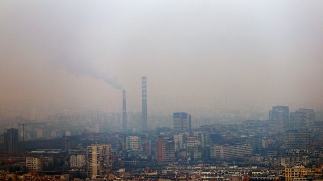 София днес е на 26 о място по замърсяване на въздуха