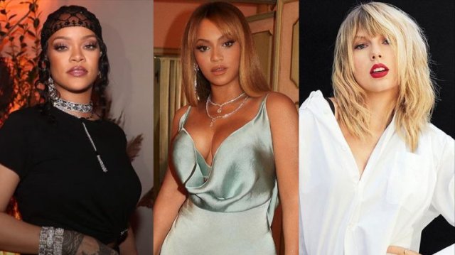 Певиците Риана Бионсе и Тейлър Суифт са сред 100 те най влиятелни