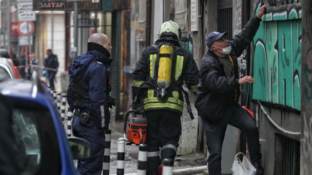 Голям пожар се е разразил в столицата Инцидентът се е