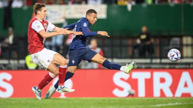 Австрия и Франция завършиха наравно 1 1 в среща от първа