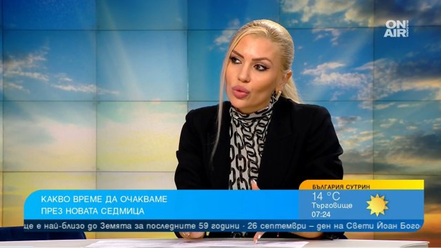 През уикенда се радвахме на слънчево време по високи температури придружени