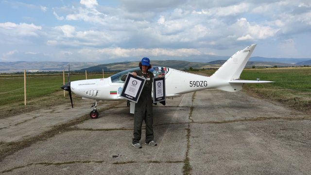 Нов световен рекорд в авиацията Преди минути 17 годишният Мак Ръдърфорд