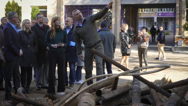 Взривове разтресоха Киев тази сутрин след месеци на относително спокойствие