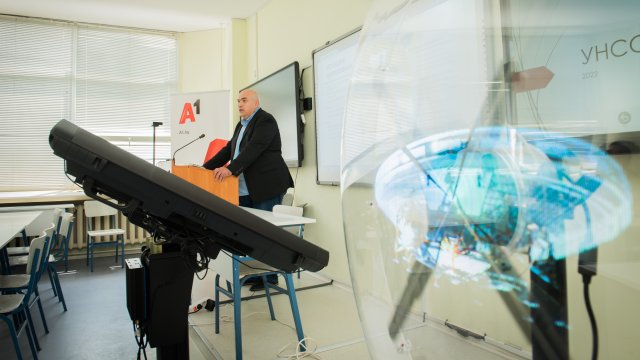 А1 и Университетът за национално и световно стопанство УНСС демонстрираха