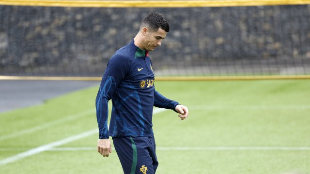 Кристиано Роналдо пропусна тренировката на португалския национален отбор днес заради