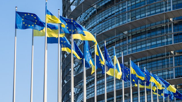 ЕС ще полее със студен душ надеждите Украйна за бърз