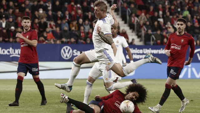 "Реал" (Мадрид) удари с 3:1 "Осасуна" като гост в среща