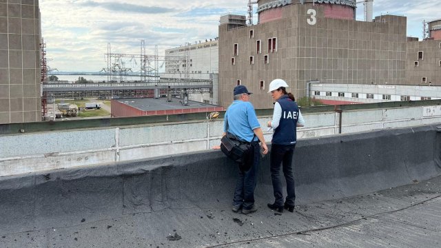 Директорът на украинската атомна агенция заяви днес че са налице