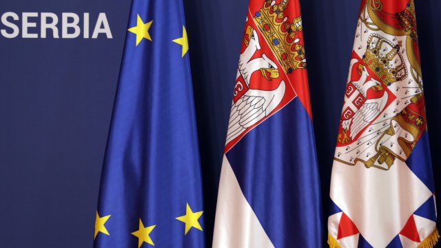 Председателят на сръбската опозиционна Народна партия Вук Йеремич заяви днес