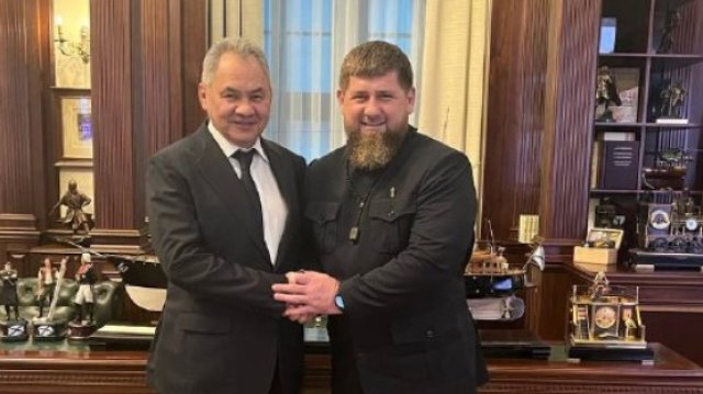 Ръководителят на Чечения Рамзан Кадиров се срещна с руския министър