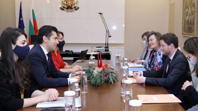 Министър председателят Кирил Петков е провел среща с държавния секретар по