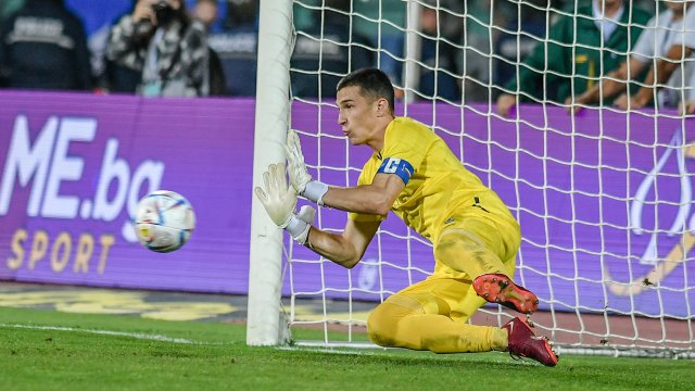 Вратарят на Левски Пламен Андреев прави много силен сезон до