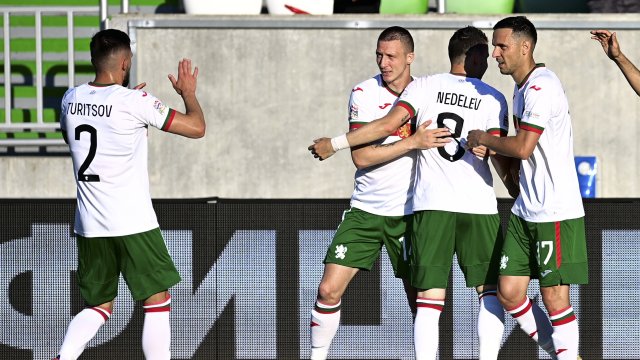 Българският национален отбор по футбол завърши наравно 1 1 като гост