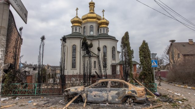 Две седмици от началото на войната в Украйна обстрел