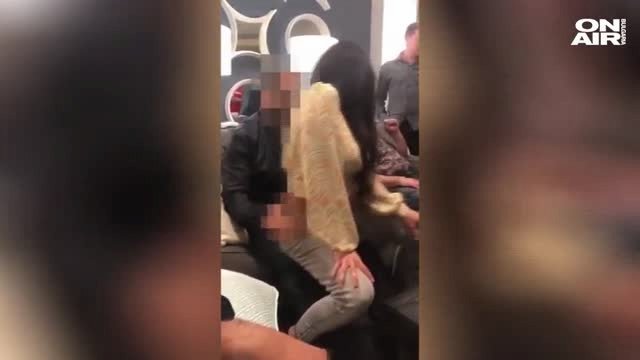 Джени Суши танцува в скута на мъж часове след 