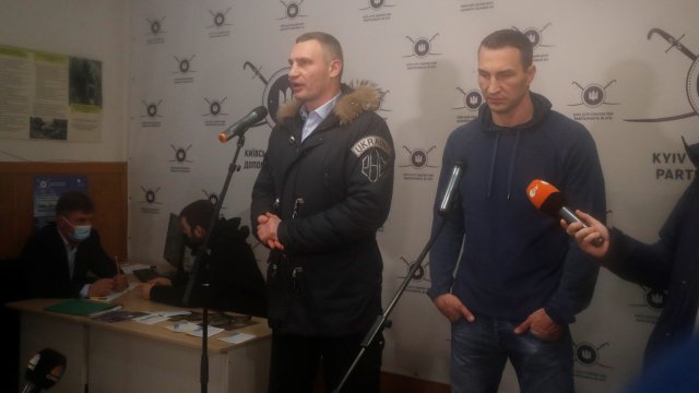 Кметът на украинската столица Виталий Кличко отправи призив жителите да