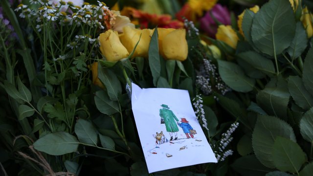 Повече от хиляда плюшени мечета Падингтън оставени в памет на