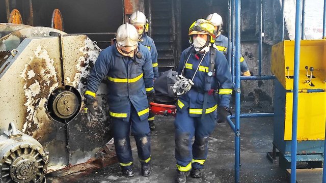 За нов пожар е възникнал на ферибота "Юрофери Олимпия", горял