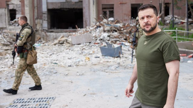 Украинският президент Володимир Зеленски разпространи обръщение към света по повод