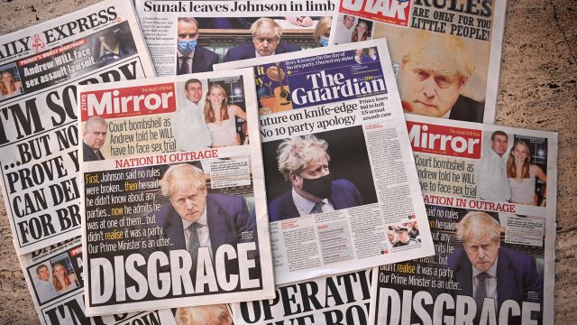 Кабинетът на британския министър председател Борис Джонсън се извини на кралица