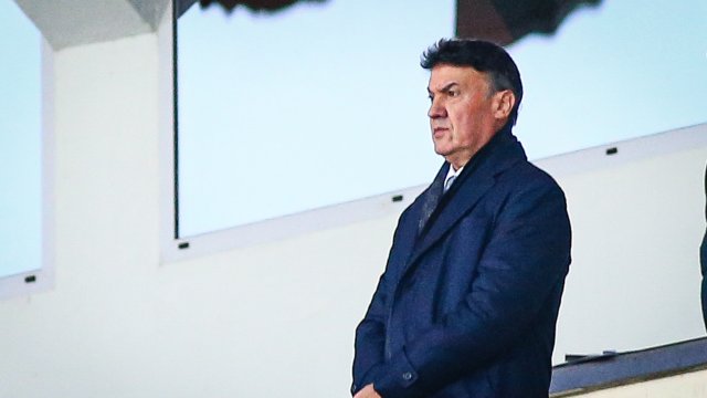 Президентът на Българския футболен съюз БФС Борислав Михайлов ще води