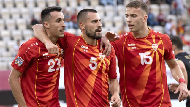 Националният отбор на Република Северна Македония победи Гибралтар с 4:0