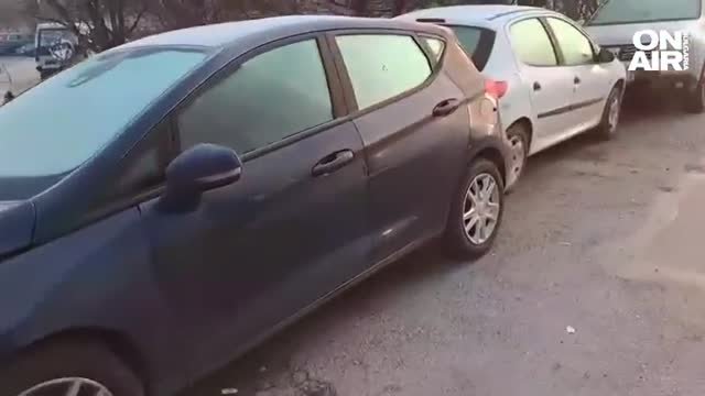 Млад шофьор блъсна 5 паркирани коли в столичния квартал Люлин