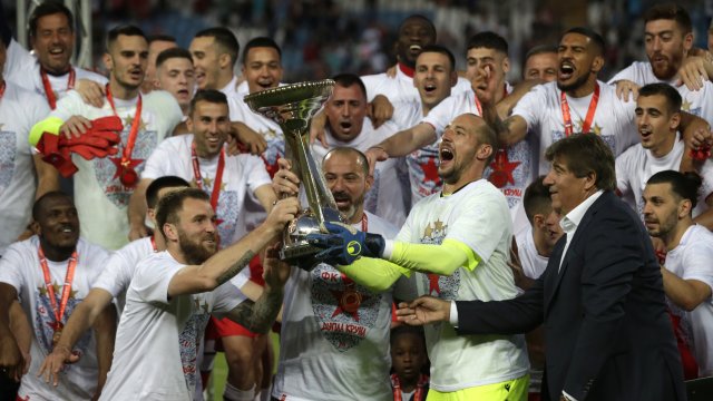 "Цървена звезда" спечели за 26-и път купата на Сърбия по