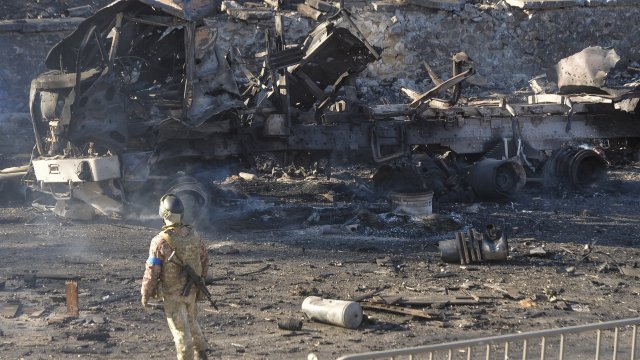 Поделенията на въоръжените сили на Украйна, отчаяни да сдържат настъплението