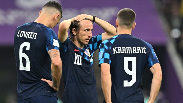 Полузащитникът на националния отбор на Хърватия Лука Модрич беше разочарован
