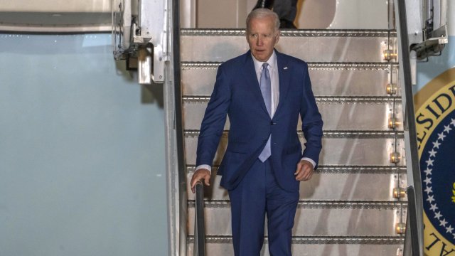 Президентът на САЩ Джо Байдън се запозна на място със