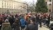 Протест пред Президенството в подкрепа на отец Паоло Кортези