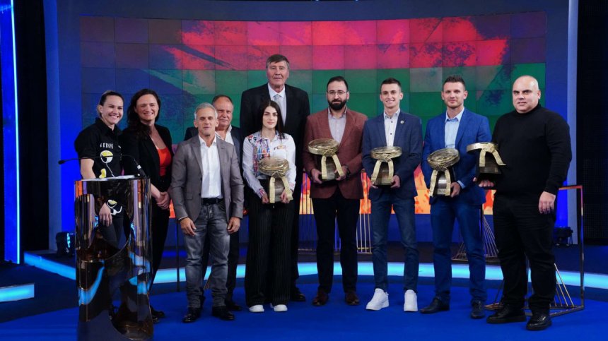 Кирил Илиев и Теодора Цанева са новите носители на "Златен пояс" за най-добри спортисти за 2024 г.