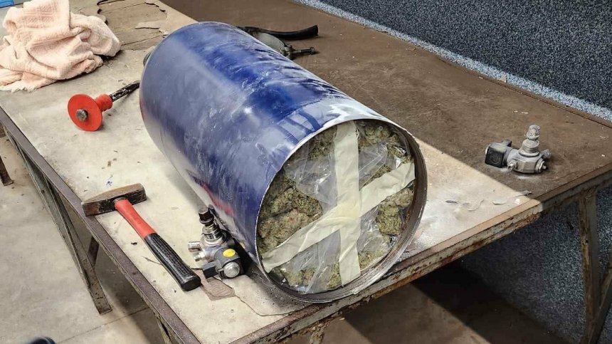 Куче откри марихуана за над 1 млн. лв. на ГКПП "Малко Търново"