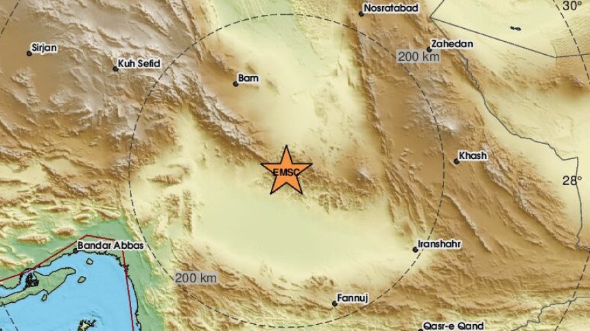 Земетресение с магнитуд 5,4 по Рихтер удари Иран