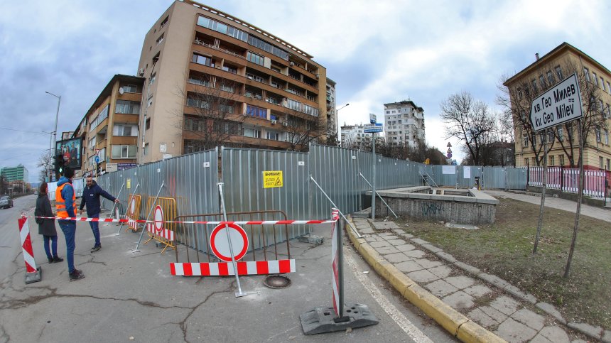 Затварят ключови столични булеварди заради строежа на метрото